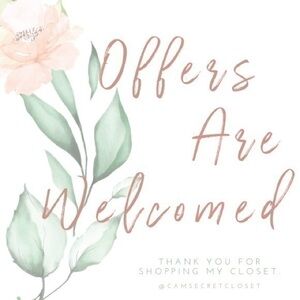 Accepting Offers Now 💕